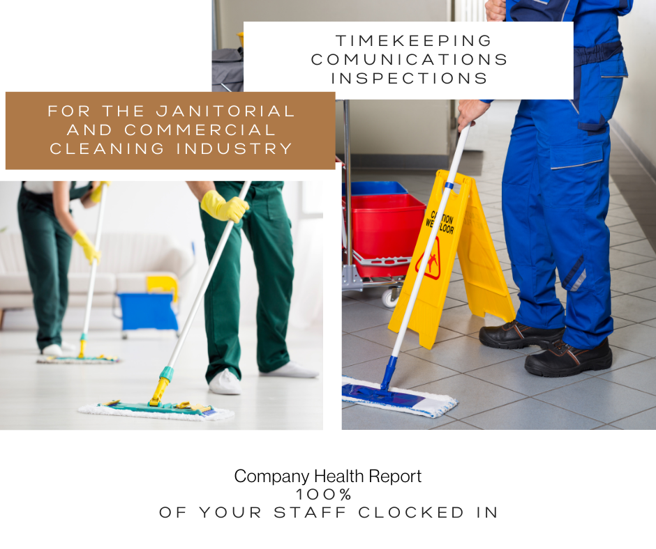 commercial cleaning app